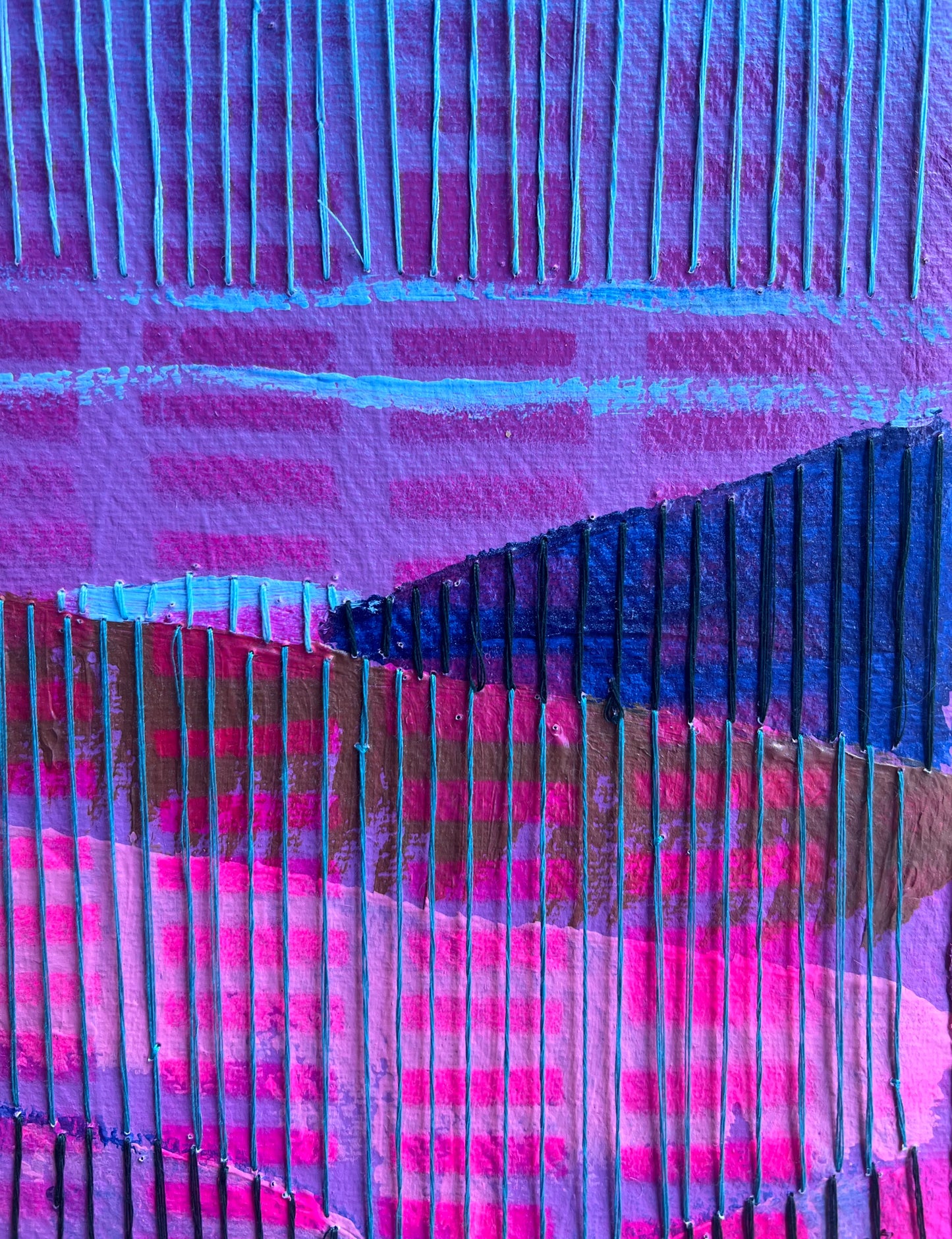 Urban Landscape: Mt Bogong Magenta A5
