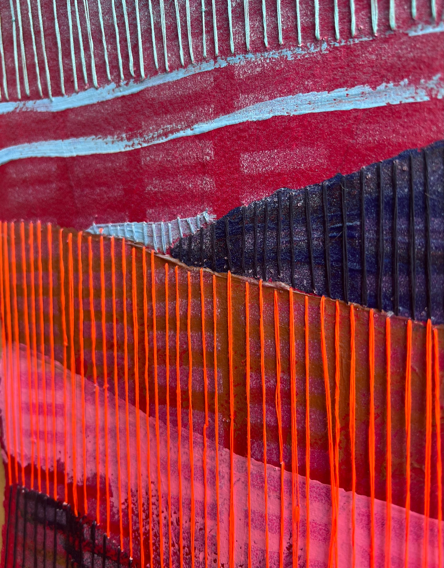 Urban Landscape: Mt Bogong Red A4