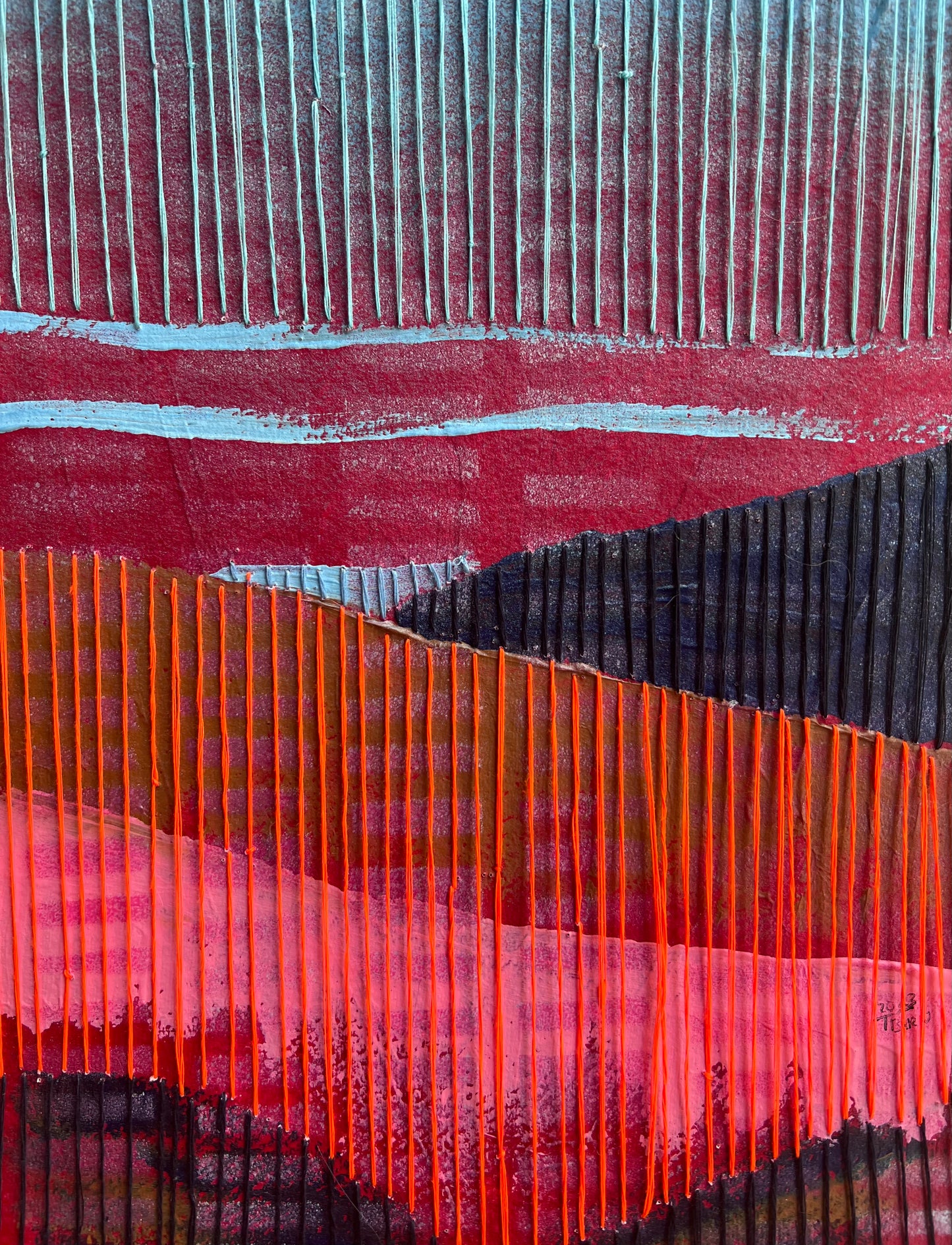 Urban Landscape: Mt Bogong Red A4
