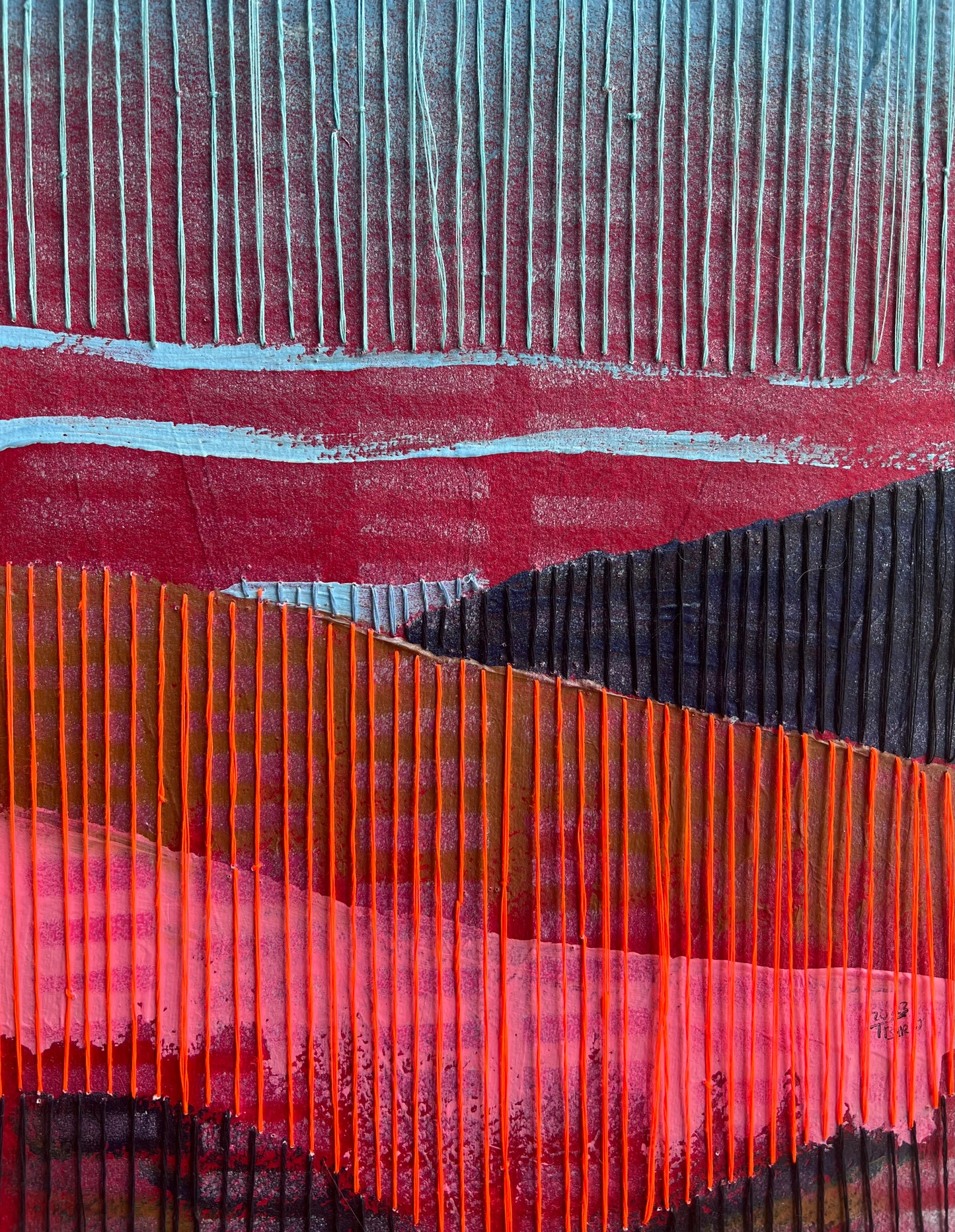 Urban Landscape: Mt Bogong Red A4