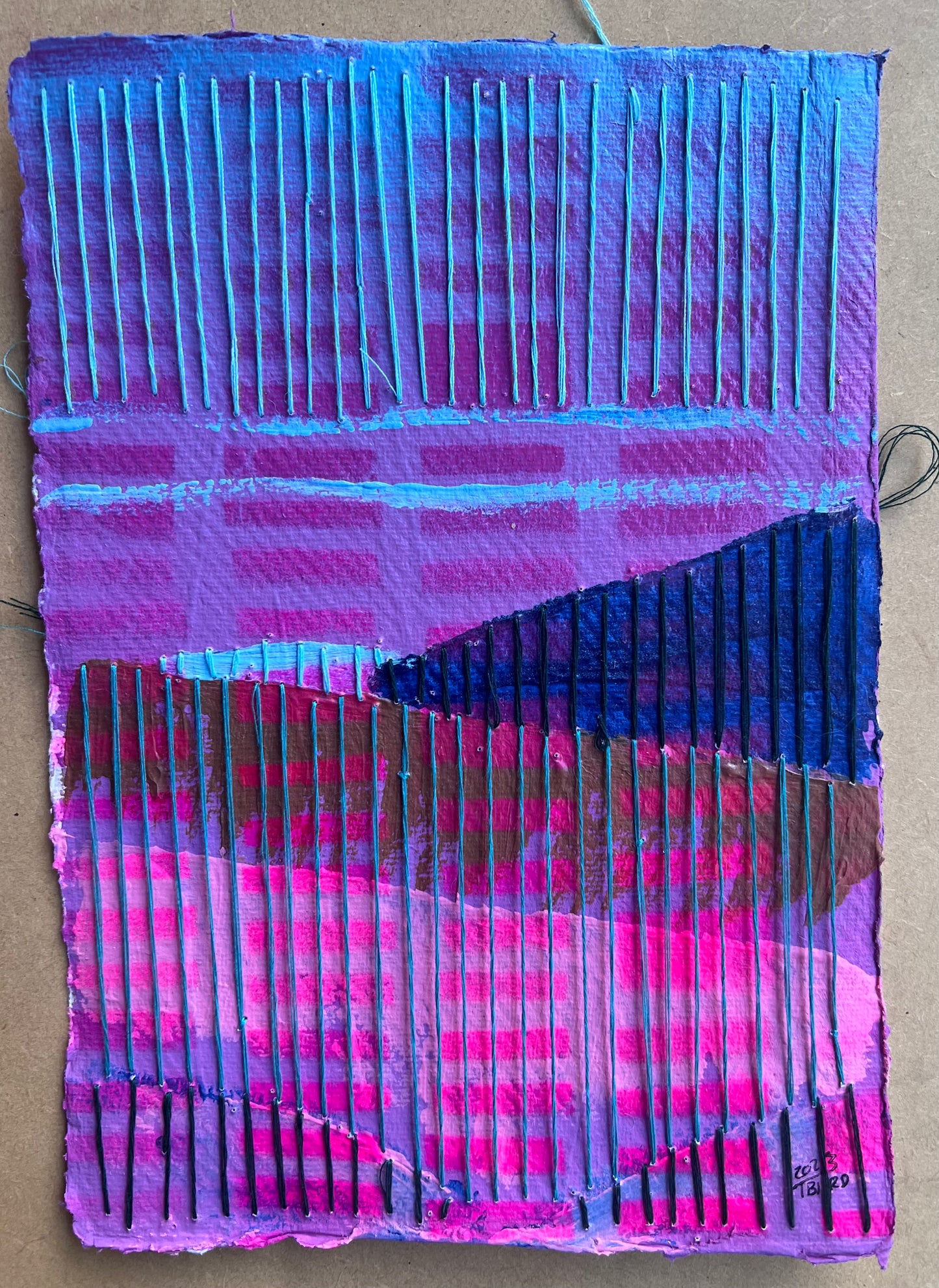 Urban Landscape: Mt Bogong Magenta A5