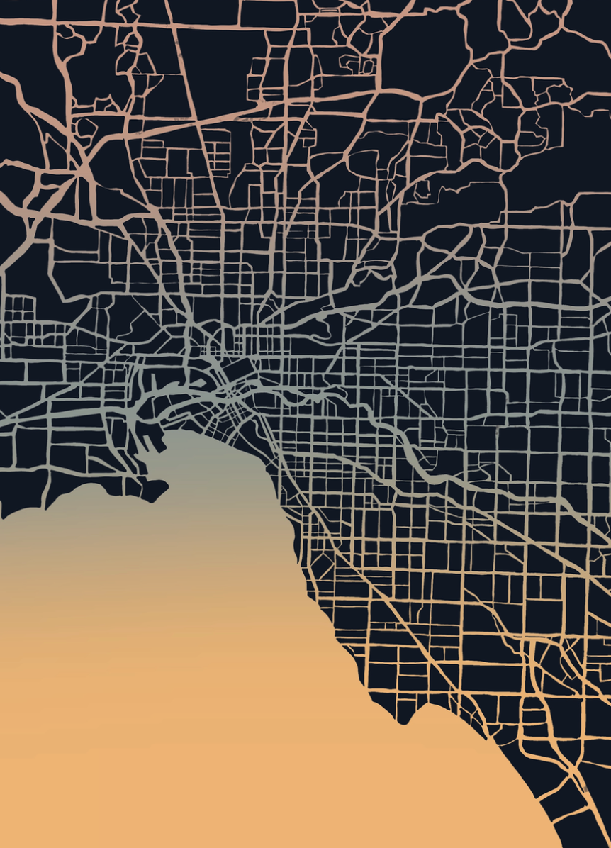 A5 Melbourne Card
