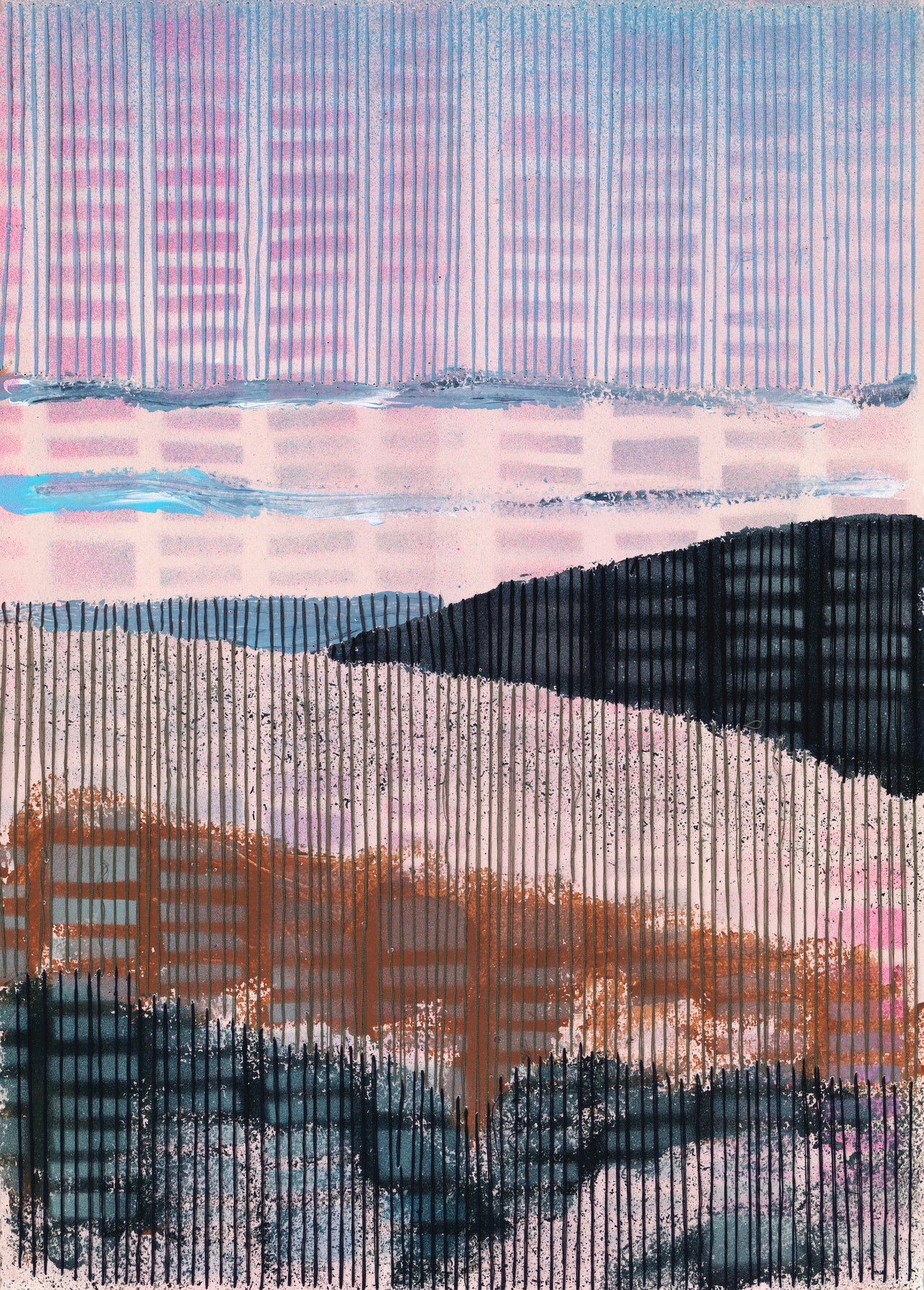 A5 Urban Landscape: Mt Bogong Card