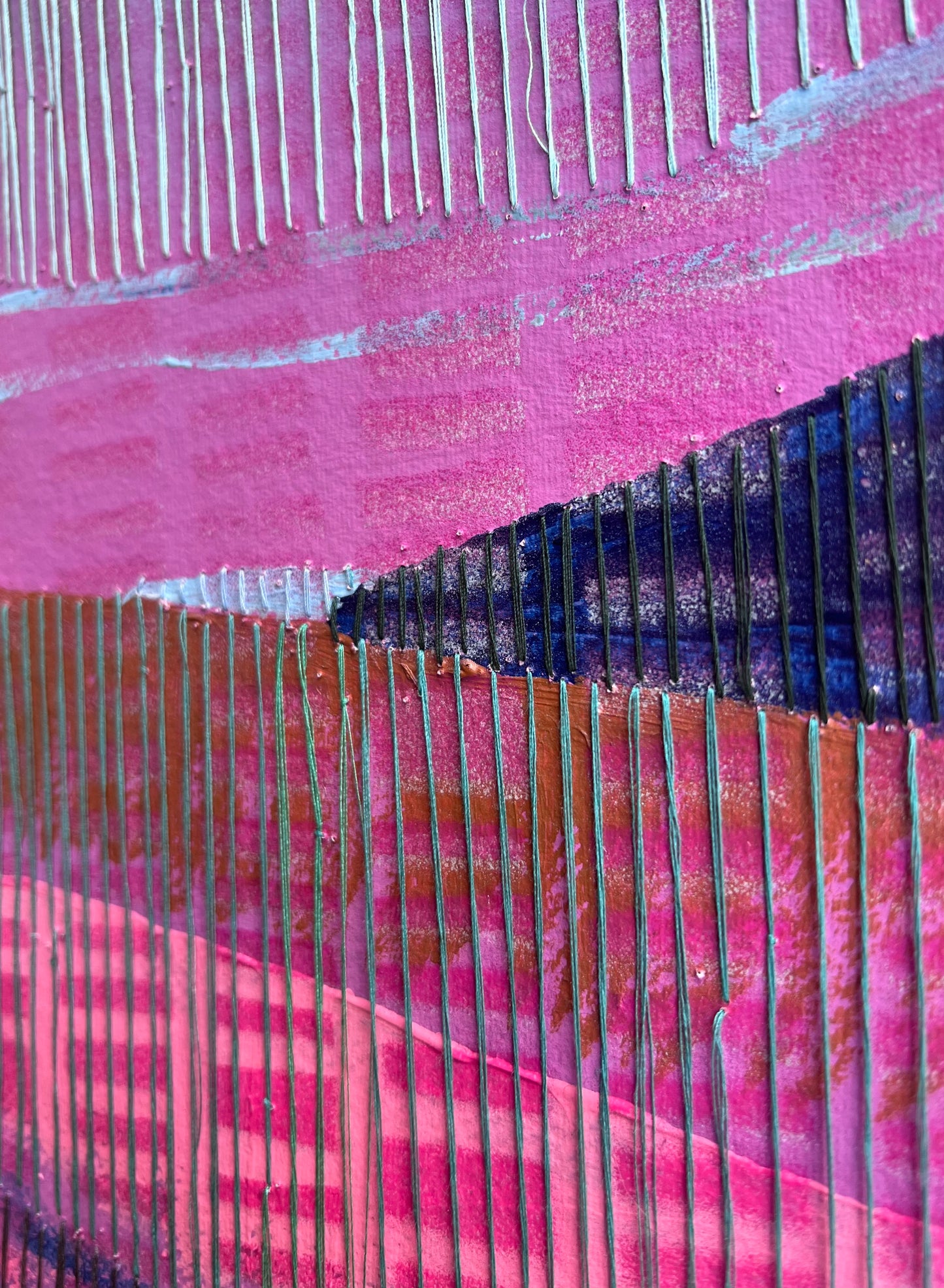 Urban Landscape: Mt Bogong Magenta A4