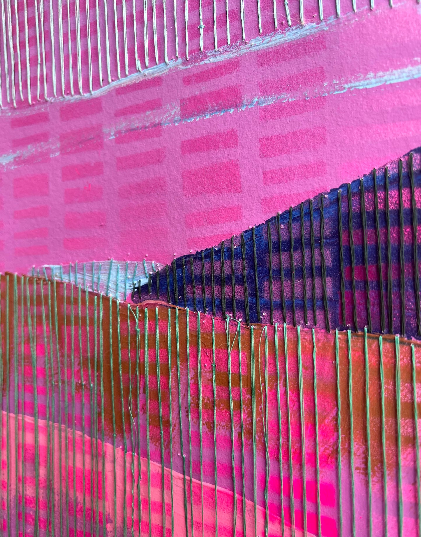 Urban Landscape: Mt Bogong Magenta A3